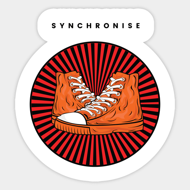 Synchcronise Sticker by Krim137